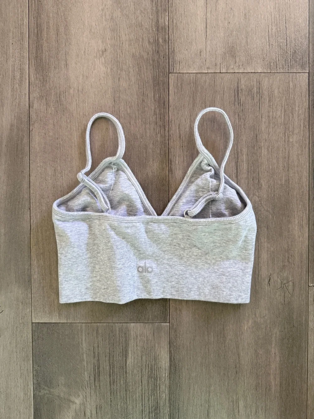 ALO Delight Bralette Grey